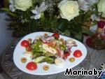 Легкий салат с морепродуктами ингредиенты
