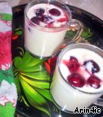Молочный кисель с ягодами Шарлотт ингредиенты