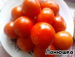 Консервированные помидоры с чесноком Ежики ингредиенты
