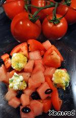 Арбузно-помидорная радость ингредиенты