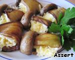 Закуска из баклажанов с грибами и сыром ингредиенты