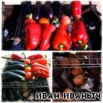 Мясо и овощи на мангале ингредиенты