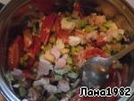 Салат с фетой и помидорами ингредиенты