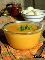 Суп-пюре из тыквы и чечевицы ингредиенты