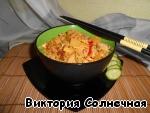 Жареный рис со свининой Кау Пад Му ингредиенты