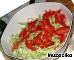 Легкий салат с курицей и овощами ингредиенты