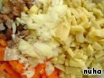 Праздничный салат к Новому году 2012 "Дракоша" ингредиенты