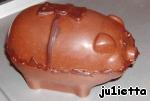 Шоколадная свинья с двойным сюрпризом ингредиенты