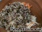 Жгучие маринованные голубцы с диким рисом и овощами ингредиенты