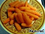 Морковь в апельсиновом  мармеладе с рисом ингредиенты