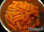 Морковь в апельсиновом  мармеладе с рисом ингредиенты