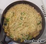 Спагетти с креветками и овощами Быстрее не бывает ингредиенты