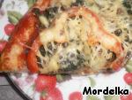 Пицца со шпинатом и мидиями ингредиенты
