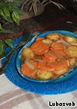 Тофу с овощами и с соевым соусом Kikkoman ингредиенты