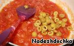 Рыба в томатном соусе с оливками ингредиенты