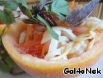 Салат с креветками и грейпфрутом ингредиенты