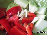 Тeплый салат из перловки с овощами ингредиенты