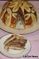 Блинный пирог с шоколадом и бананами ингредиенты