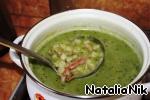Суп с зелeным горошком и ветчиной ингредиенты