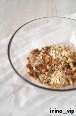 Диетическое овсяно-ореховое пирожное с тыквенным кремом ингредиенты